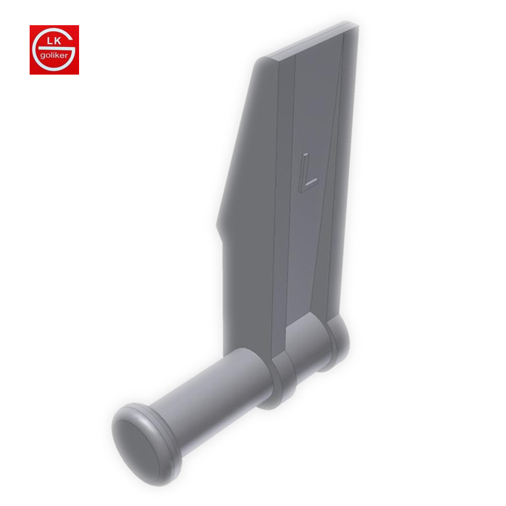 锻造金属短容器销