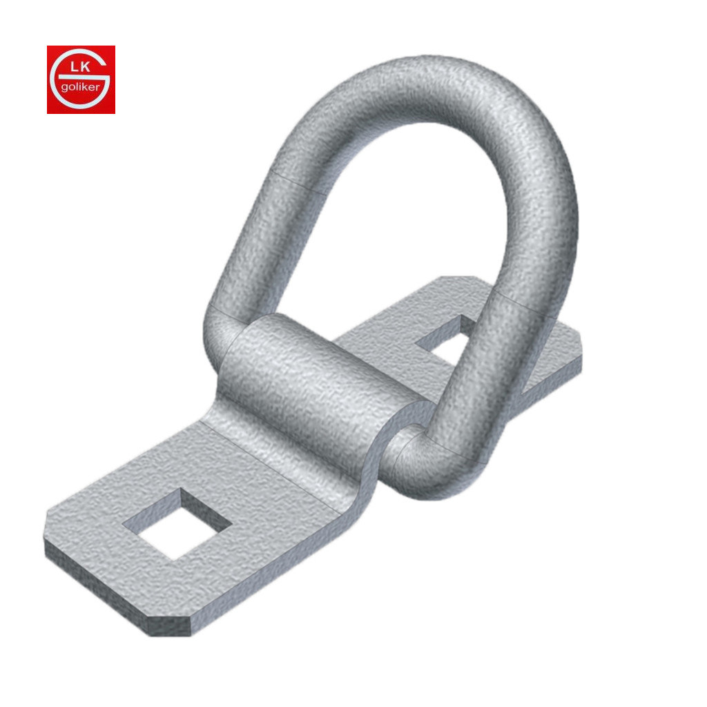 用于集装箱安装的一孔不锈钢绑扎环