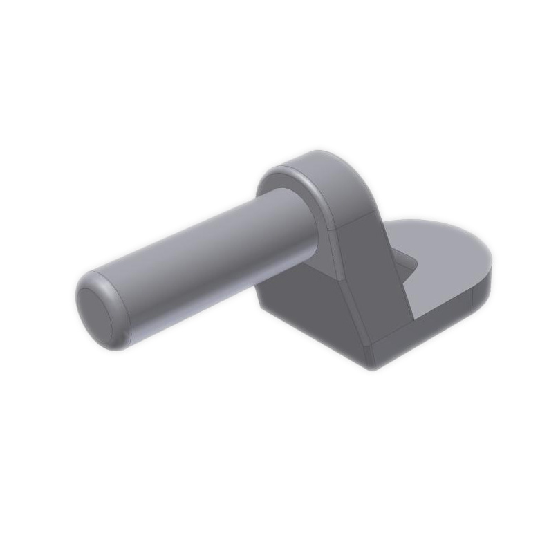 用于容器配件的原始止动手柄