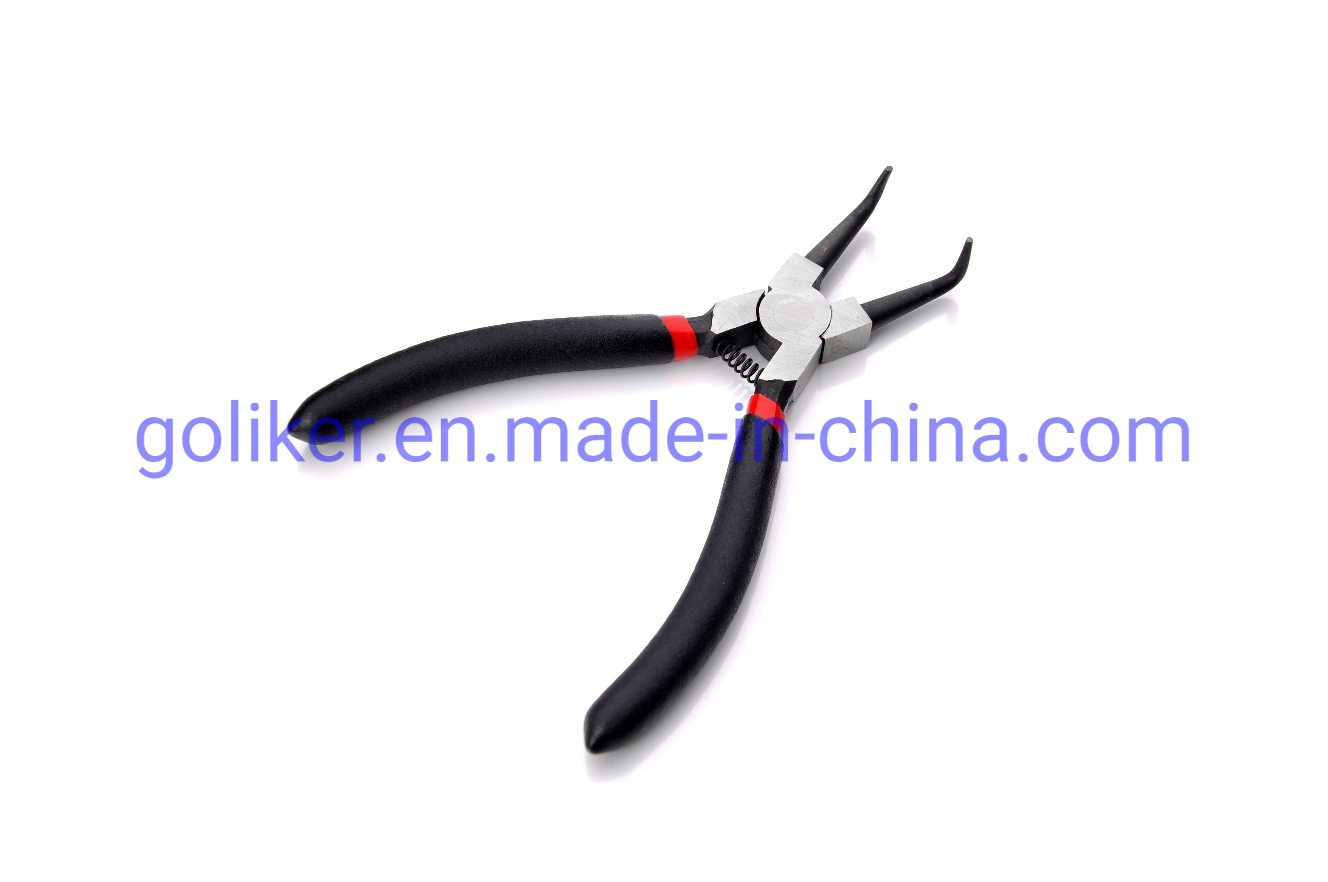 手动工具弯直卡簧钳