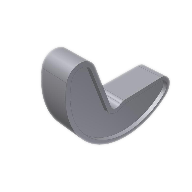 用于容器配件的原始止动手柄